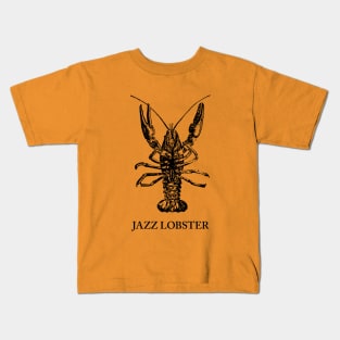 Crawfish Jazz Lobster Kids T-Shirt